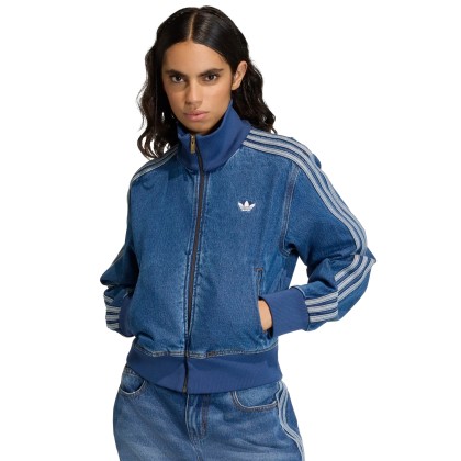 adidas Originals Casaco Firebird Track Top Medium Vintage Denim