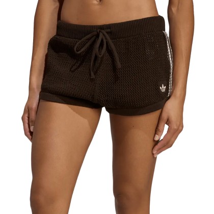 adidas Originals Calção Knitted Crochet Aurora Coffee adidas Originals Calção Knitted Crochet Aurora Coffee