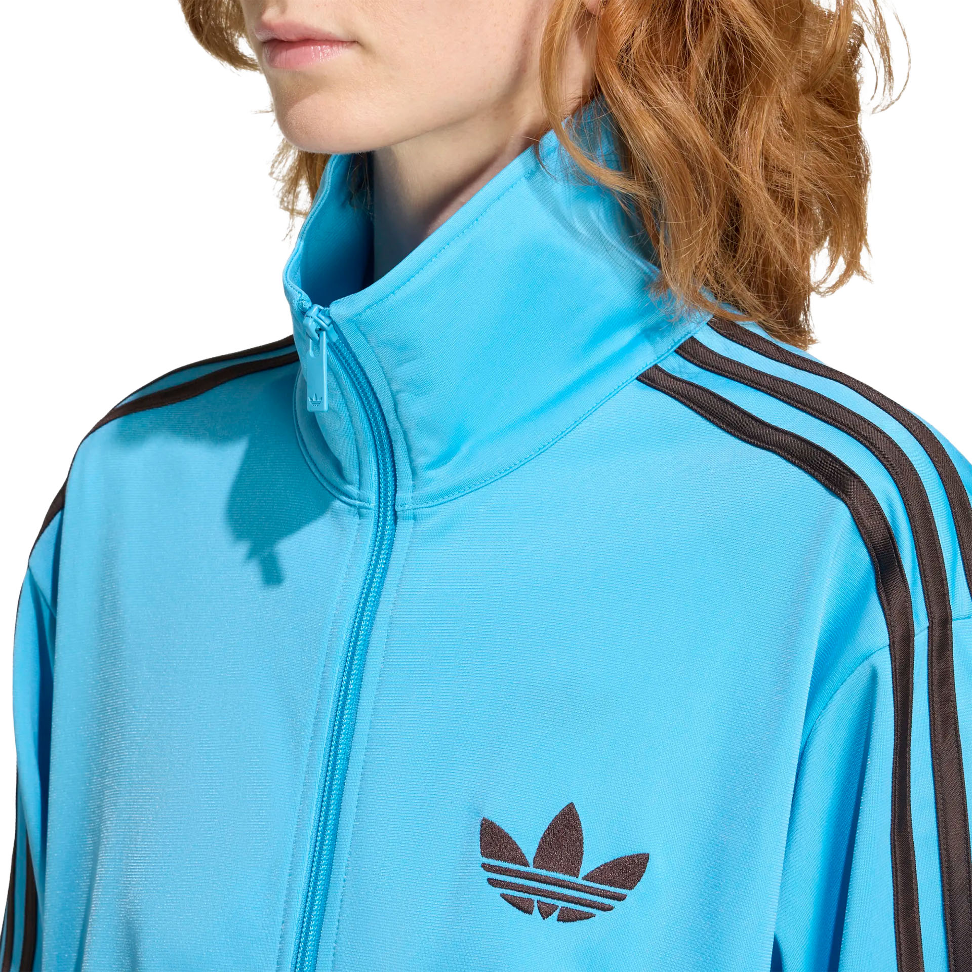 adidas Originals Casaco Football Track Top Loose Sky Rush