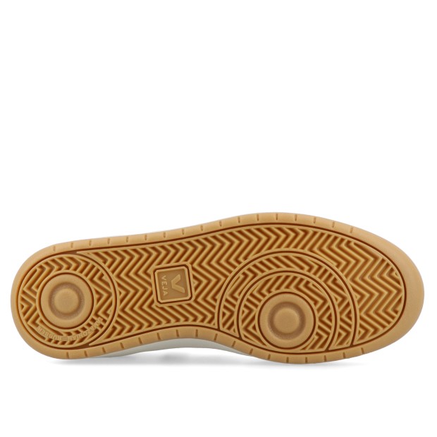 Veja V-10 Prime Leather Pure Black Tent