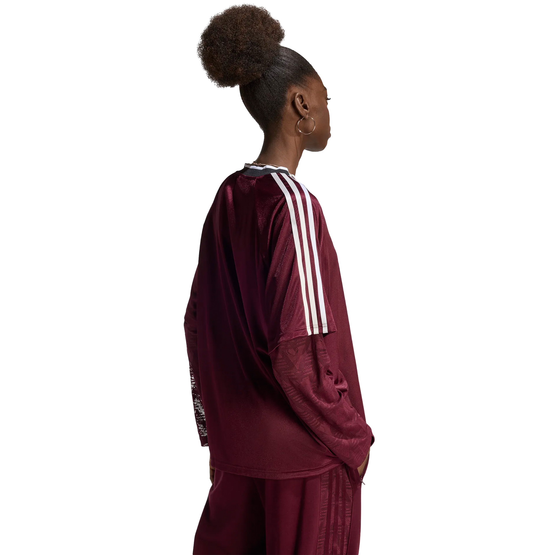 adidas Originals Longsleeve Jersey Lace Maroon