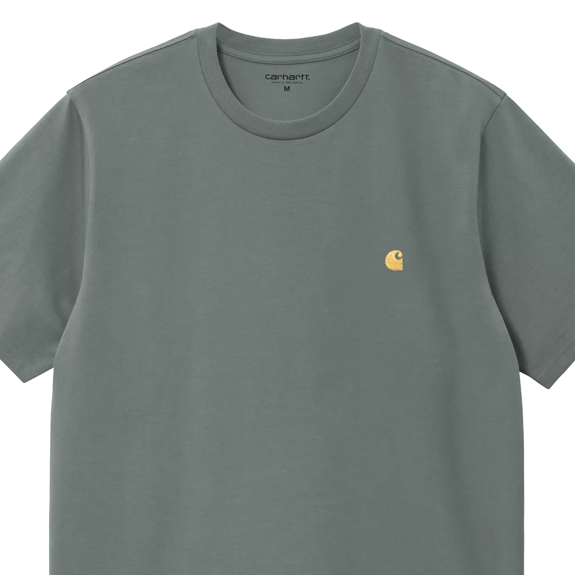 Carhartt Wip T-shirt Chase Velvet Green / Gold