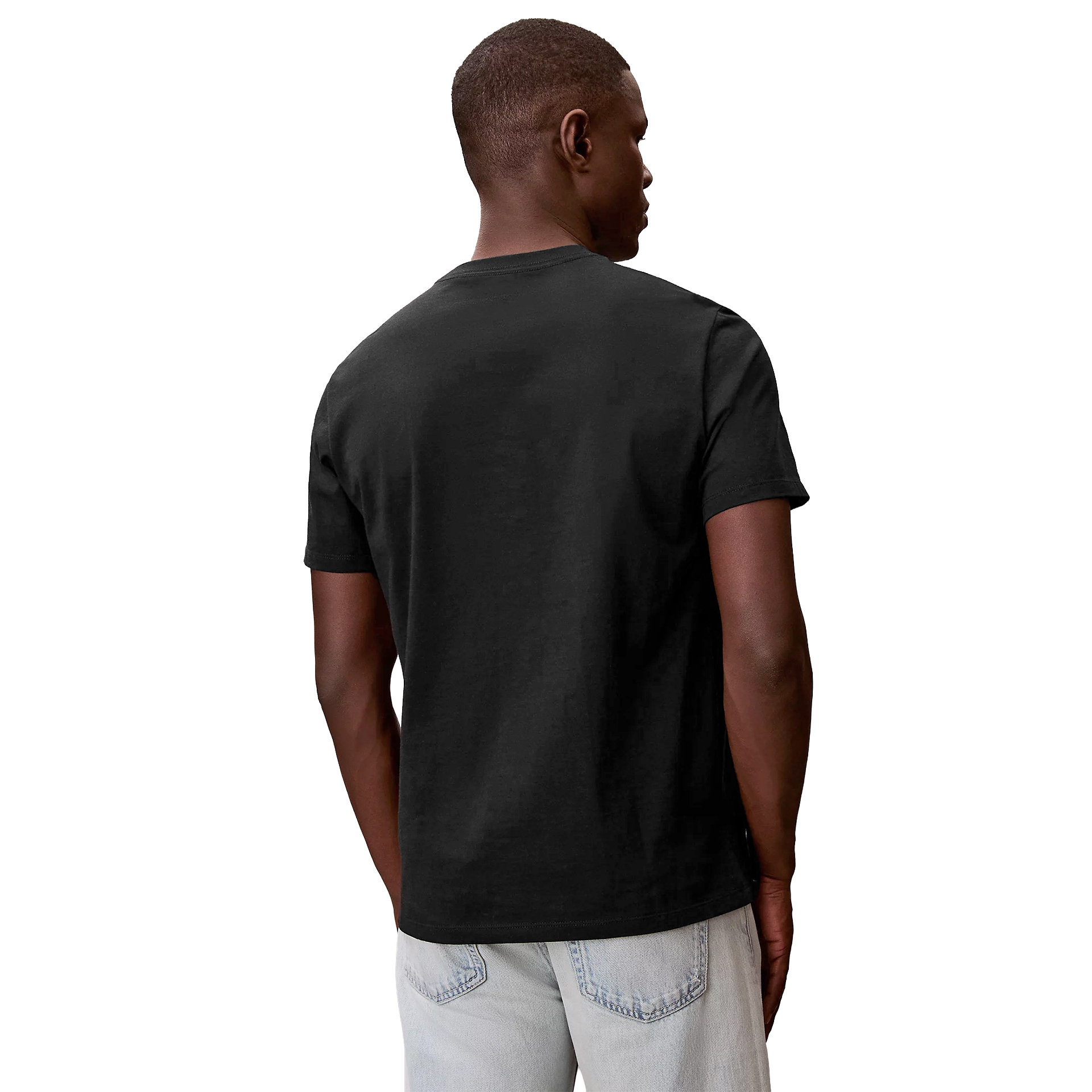 Calvin Klein T-shirt 30s Micro Monologo Graphic Black