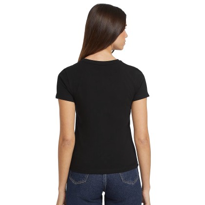 Guess T-shirt Slim American Tr Jet Black