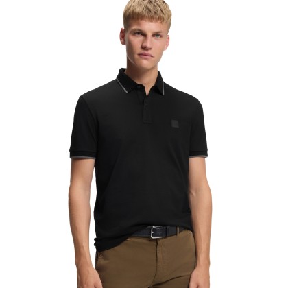 BOSS Polo Passertip Black