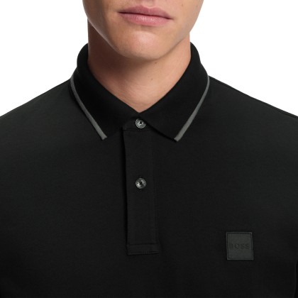 BOSS Polo Passertip Black