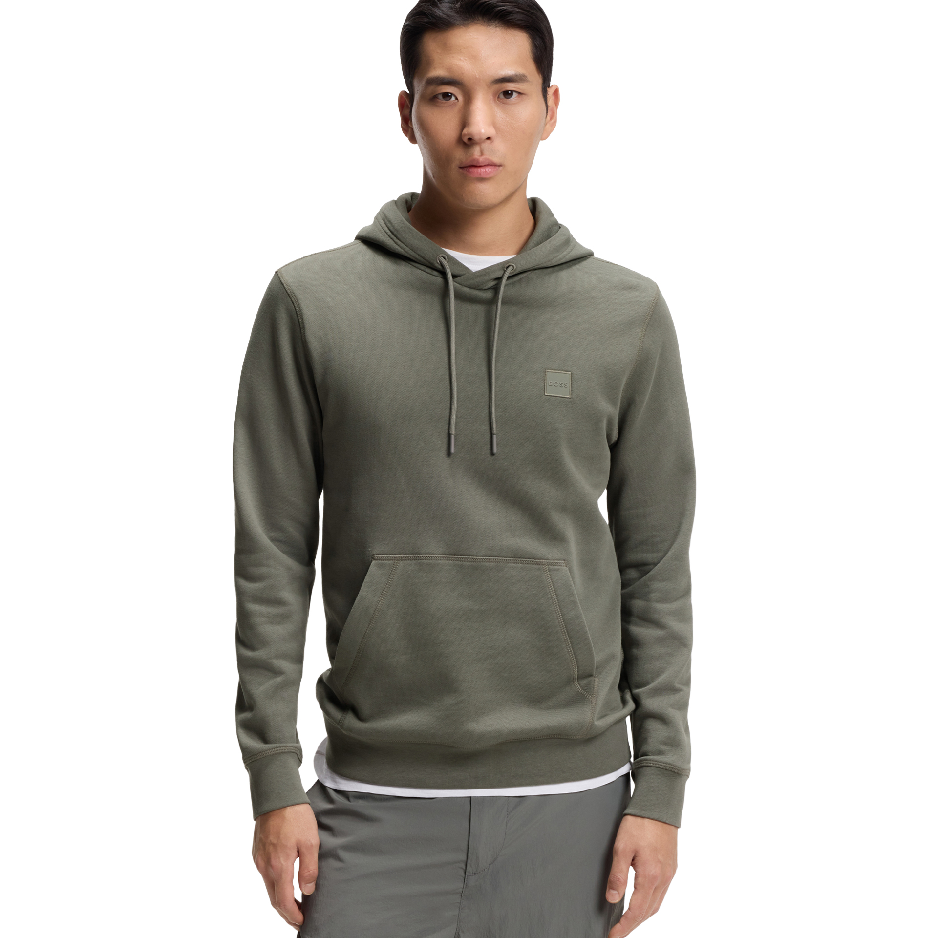 BOSS Sweat Wetalk Open Grey