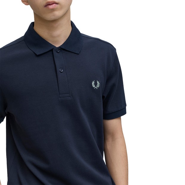Fred Perry Polo M6000-t73 Navy/seagrass