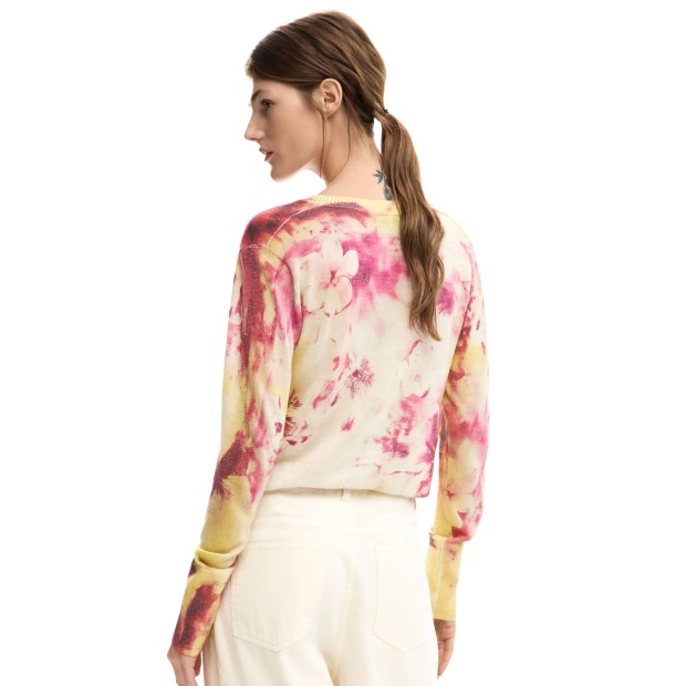 Desigual Camisola Jers Minsk Rosa Salvaje
