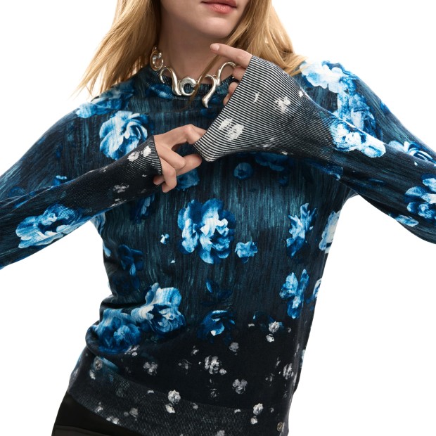 Desigual Camisola Jers Fargo Negro