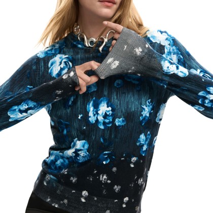 Desigual Camisola Jers Fargo Negro