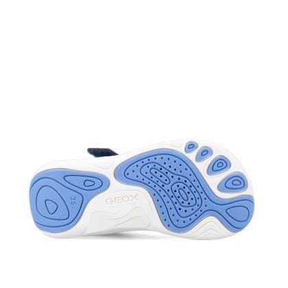 Geox J Foot-run Navy/azure