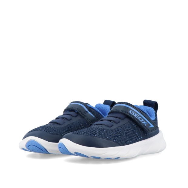 Geox J Foot-run Navy/azure
