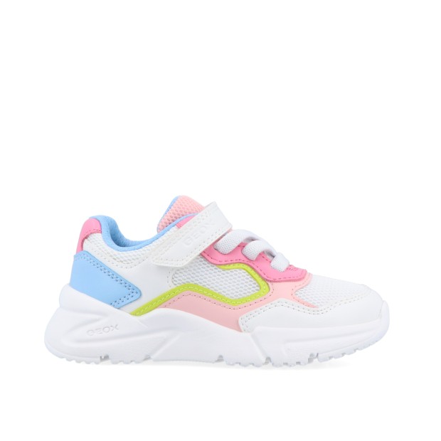 Geox J Loftus White/pink
