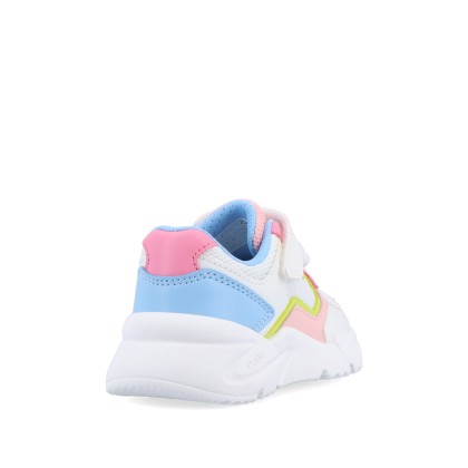 Geox J Loftus White/pink