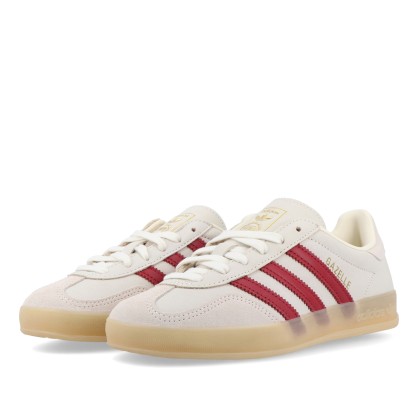 adidas Originals Gazelle Indoor Cream White / Team Victory Red
