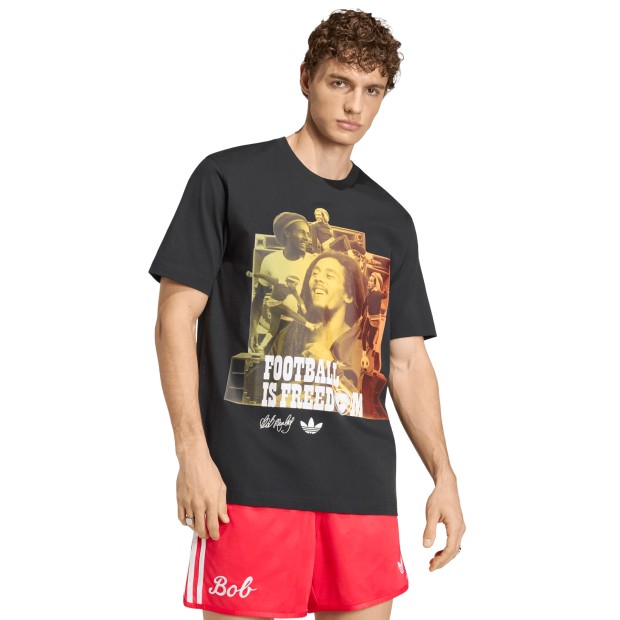 adidas Originals T-shirt Bob Marley Originals Black