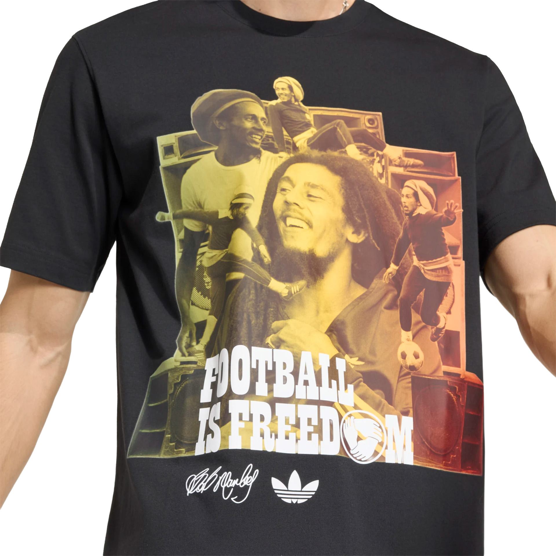 adidas Originals T-shirt Bob Marley Originals Black