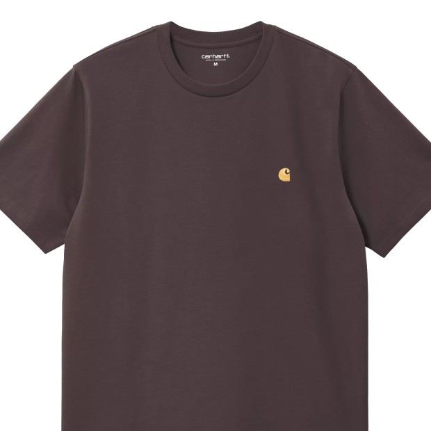 Carhartt Wip T-shirt Chase Shale / Gold