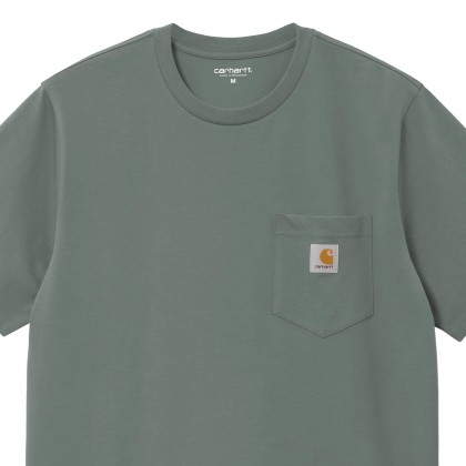 Carhartt Wip T-shirt Pocket Velvet Green Carhartt Wip T-shirt Pocket Velvet Green