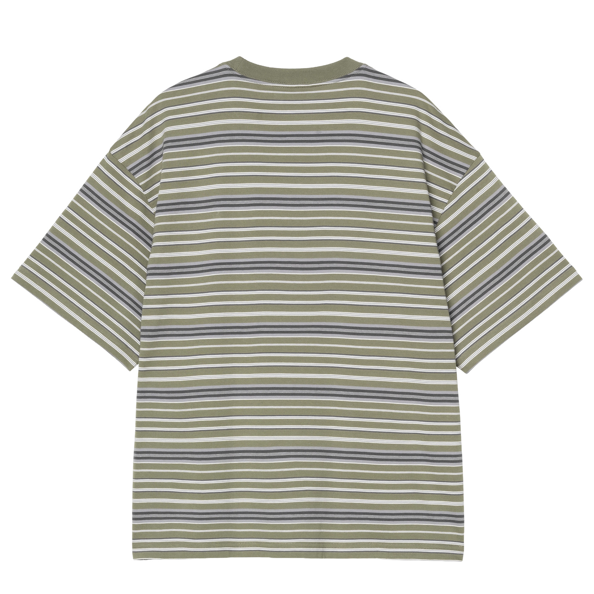 Carhartt Wip T-shirt Zane Zane Stripe, Dollar Green