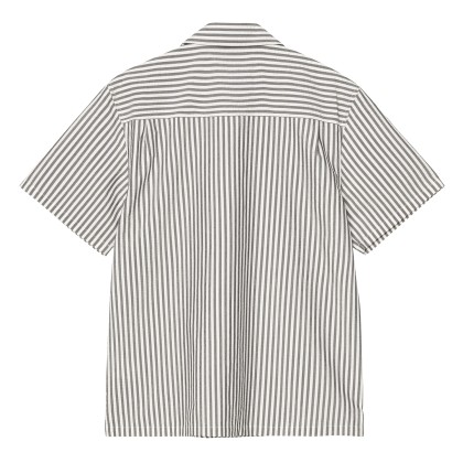 Carhartt Wip Camisa Leavel Stripe Black / Wax