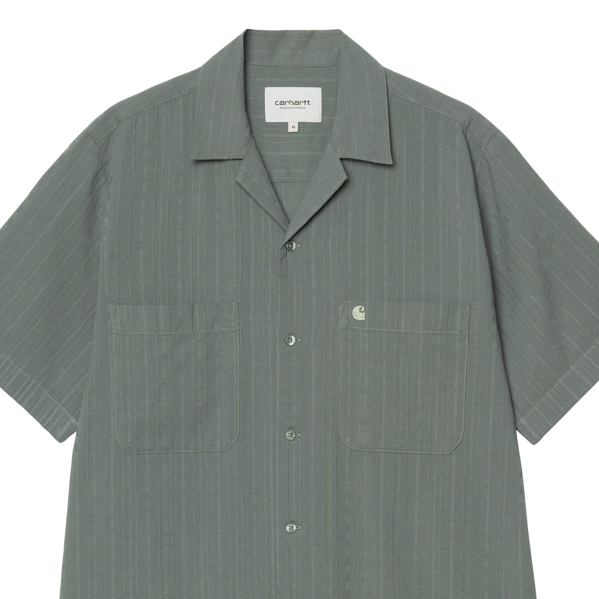Carhartt Wip Camisa Gareth Velvet Green
