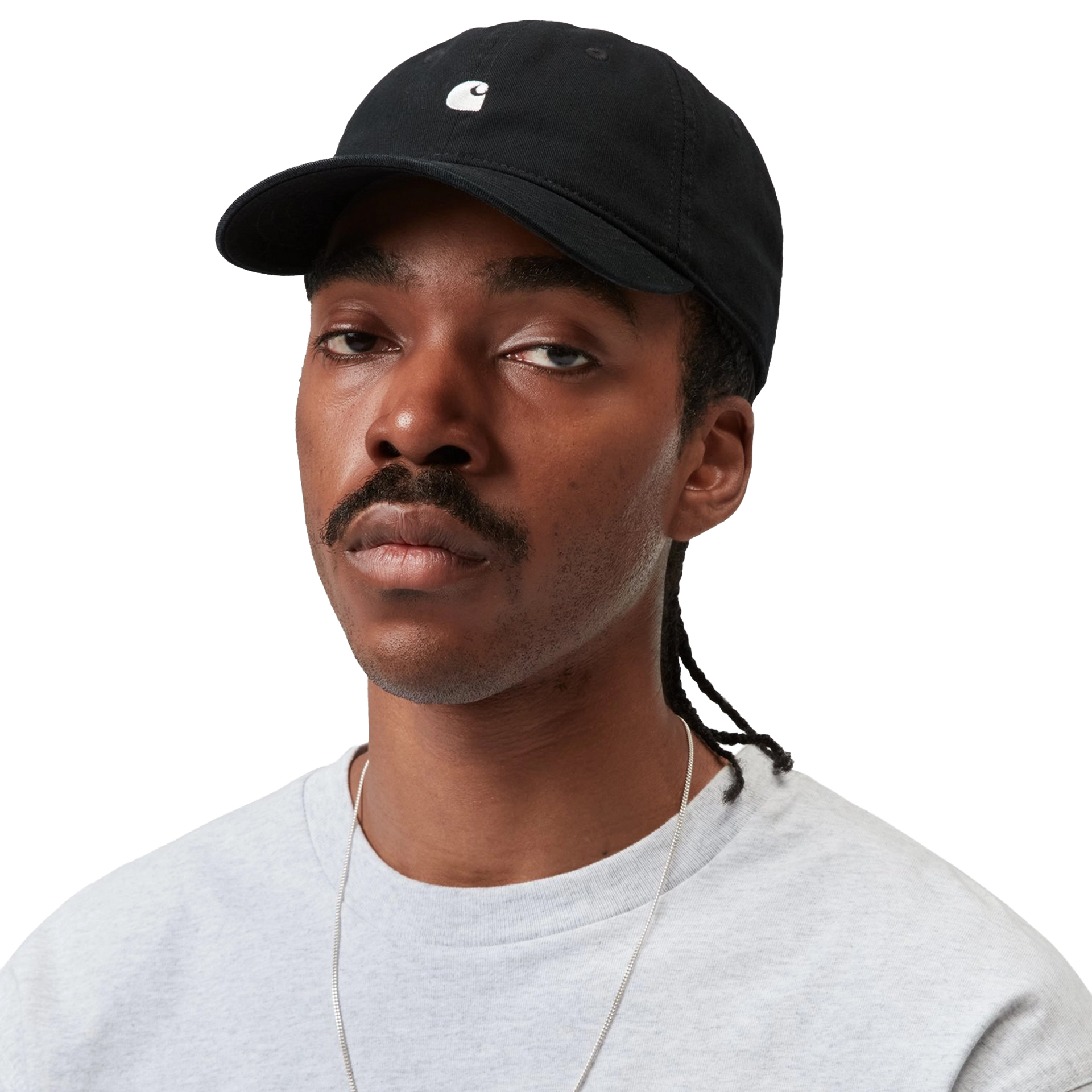 Carhartt Wip Boné Madison Logo Black / White