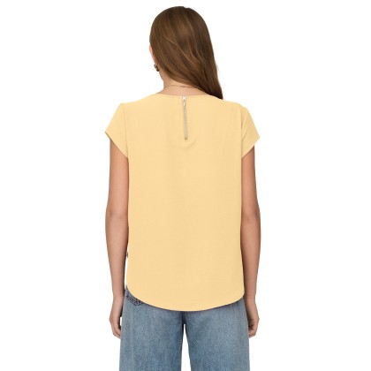 Only Blusa Vic Solid Sunlight