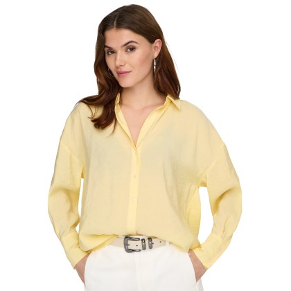 Only Camisa Zazima Wvn Double Cream