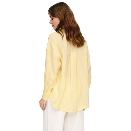 Only Camisa Zazima Wvn Double Cream