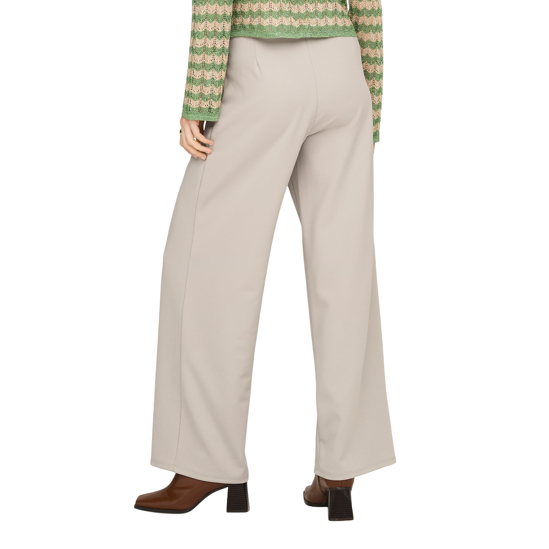 Only Calça Tilda Life 6-button Chateau Gray Gold Buttons