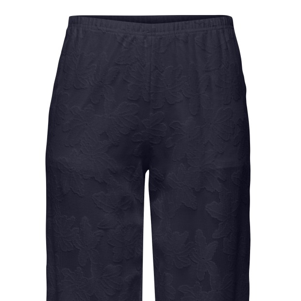 Only Calça Mirabella Wide Lace Night Sky