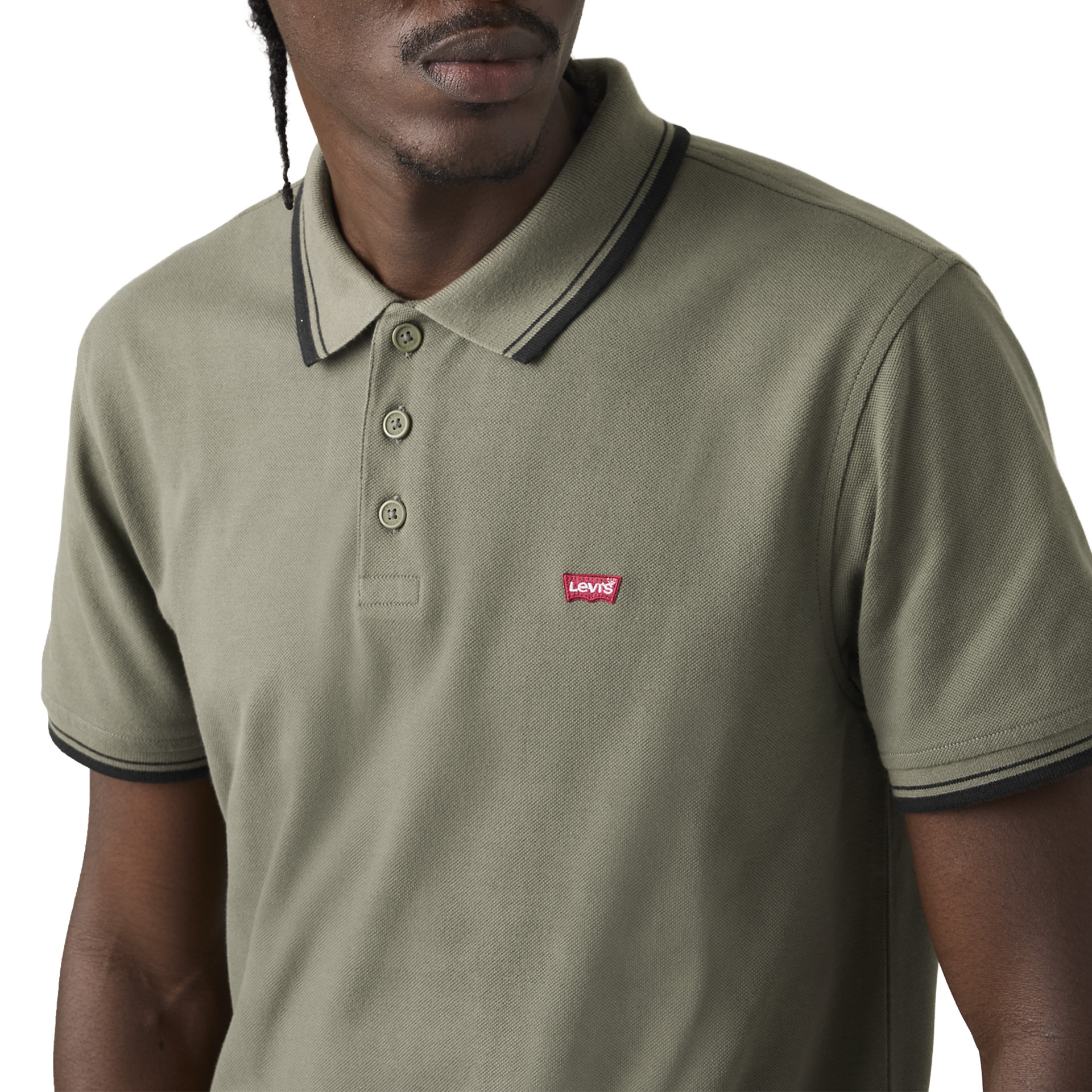 Levis Polo Hm Wood Tipping Stripe Mulle