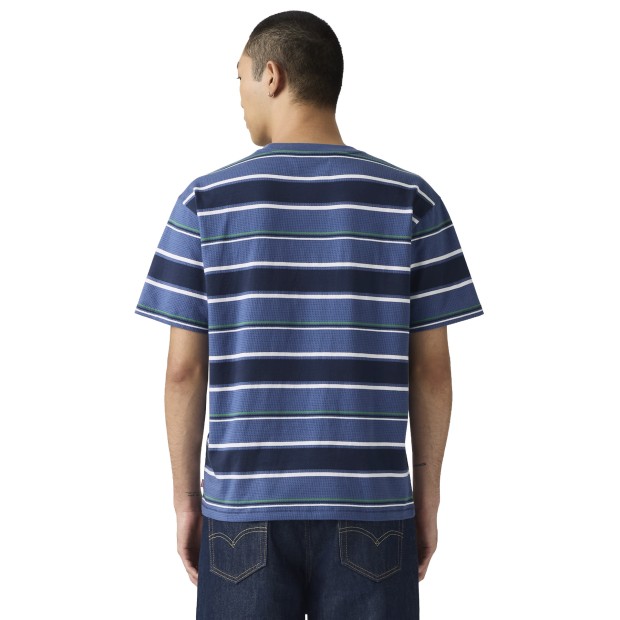Levis T-shirt Red Tab Vintage Pecos Stripe Sunshi