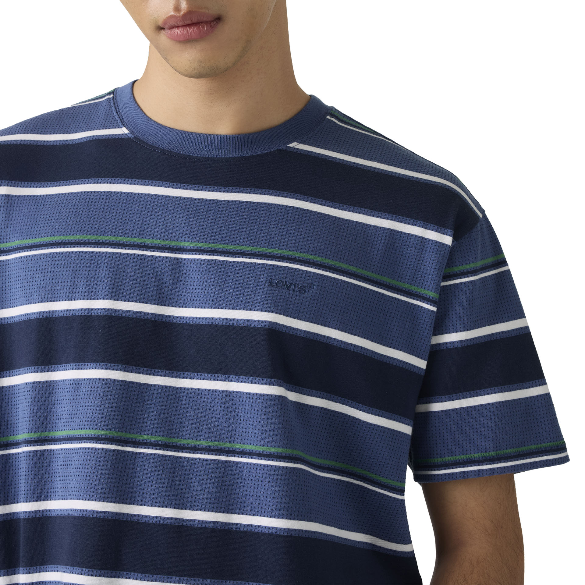 Levis T-shirt Red Tab Vintage Pecos Stripe Sunshi