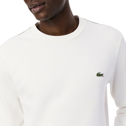 Lacoste Sweat Sh0891 Farine Lacoste Sweat Sh0891 Farine