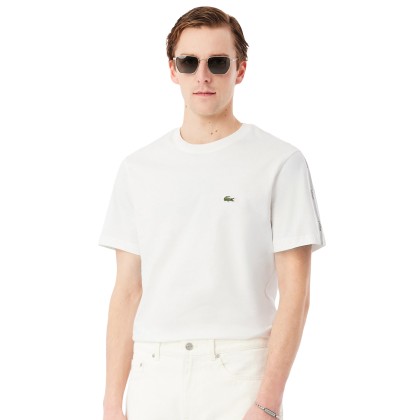 Lacoste T-shirt Th0888 Farine Lacoste T-shirt Th0888 Farine