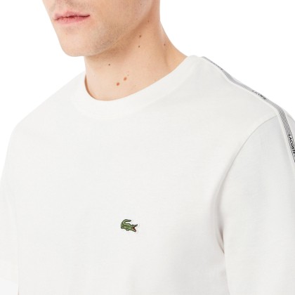 Lacoste T-shirt Th0888 Farine Lacoste T-shirt Th0888 Farine