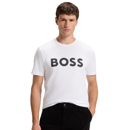 BOSS T-shirt Thinking White