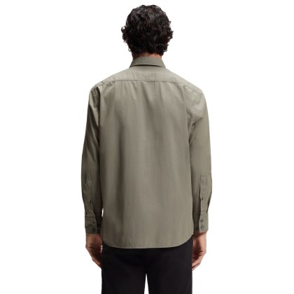 BOSS Camisa Relegant Open Grey