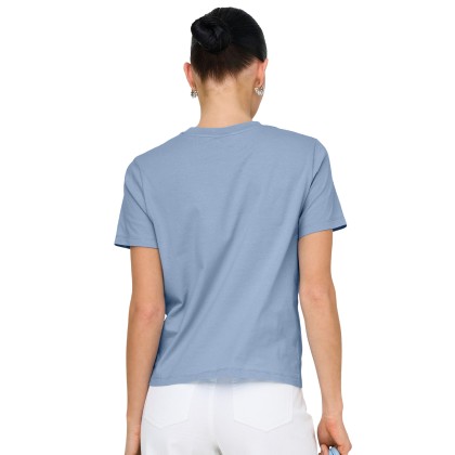 JDY T-shirt Selma Crochet Pocket Kentucky Blue