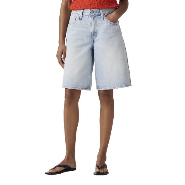 Levis Calção Middy Jort Abraided Art