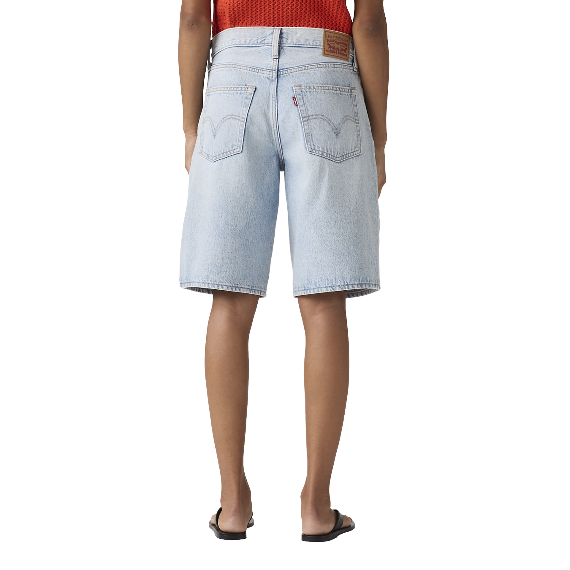 Levis Calção Middy Jort Abraided Art