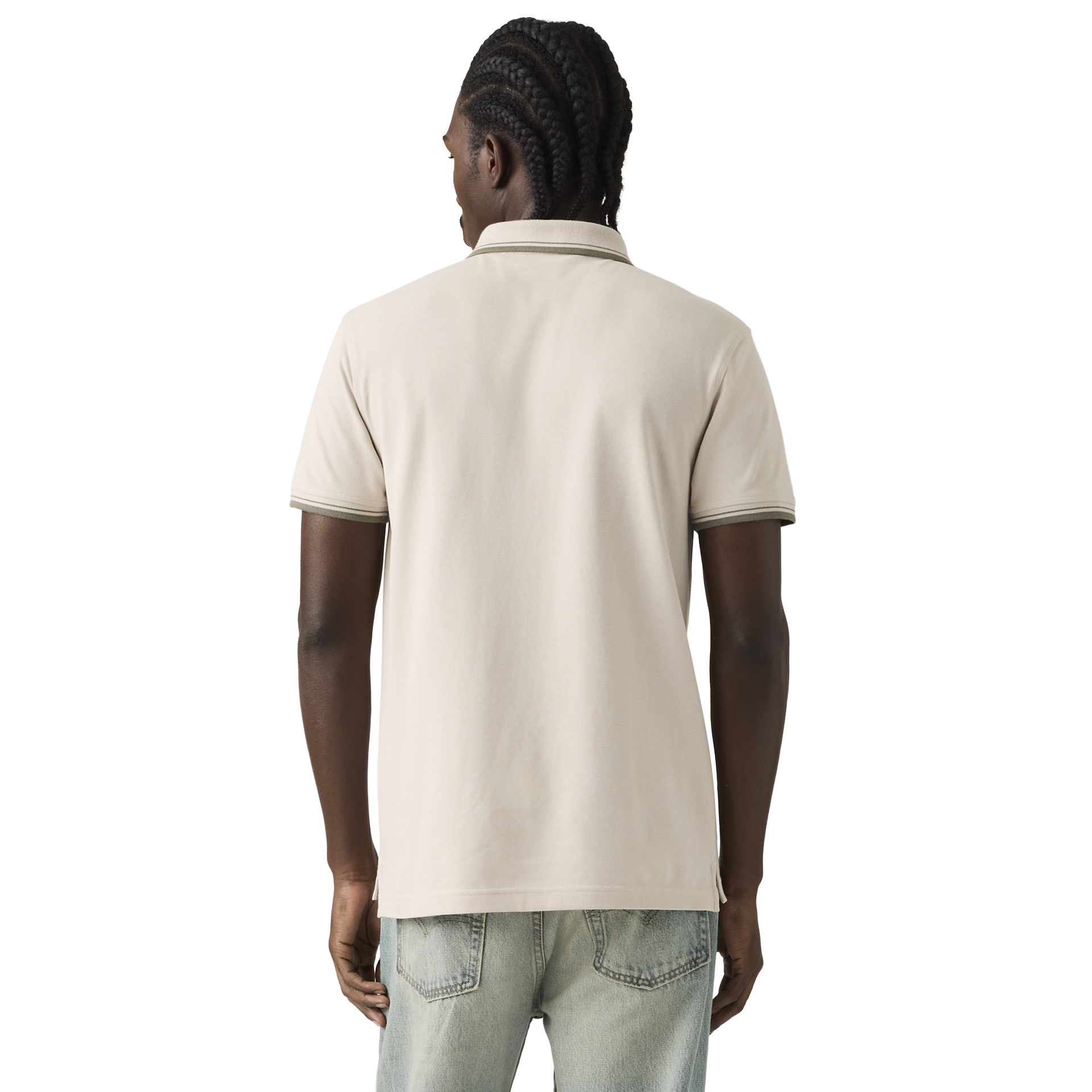 Levis Polo Hm Wood Tipping Stripe Pumic