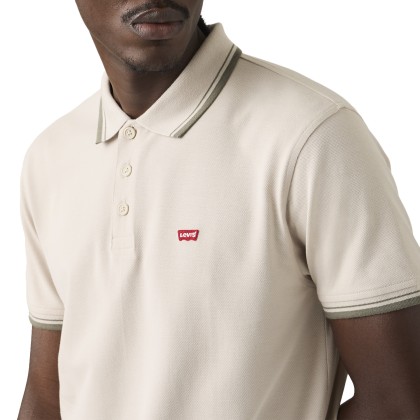 Levis Polo Hm Wood Tipping Stripe Pumic