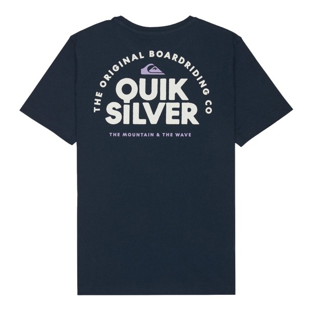 Quiksilver T-shirt Fundamental Rid Dark Navy