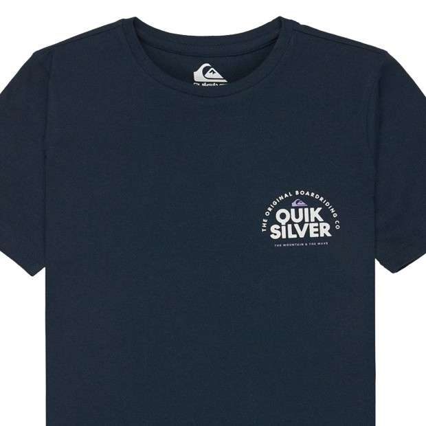 Quiksilver T-shirt Fundamental Rid Dark Navy