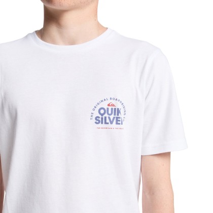 Quiksilver T-shirt Fundamental Rid White