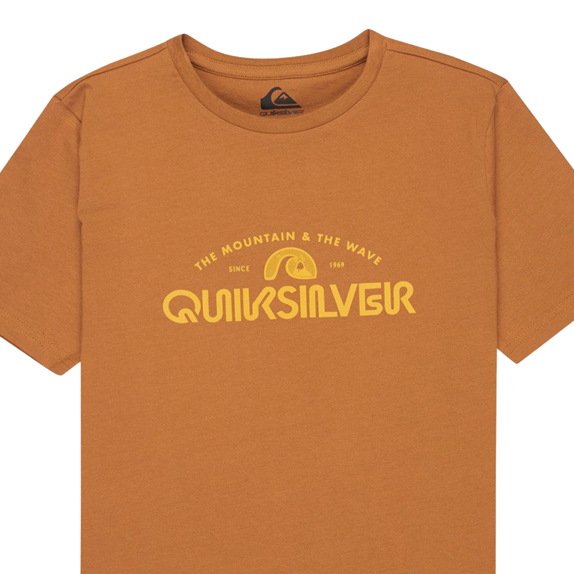 Quiksilver T-shirt Ev Corpo Classic Tobacco Brown